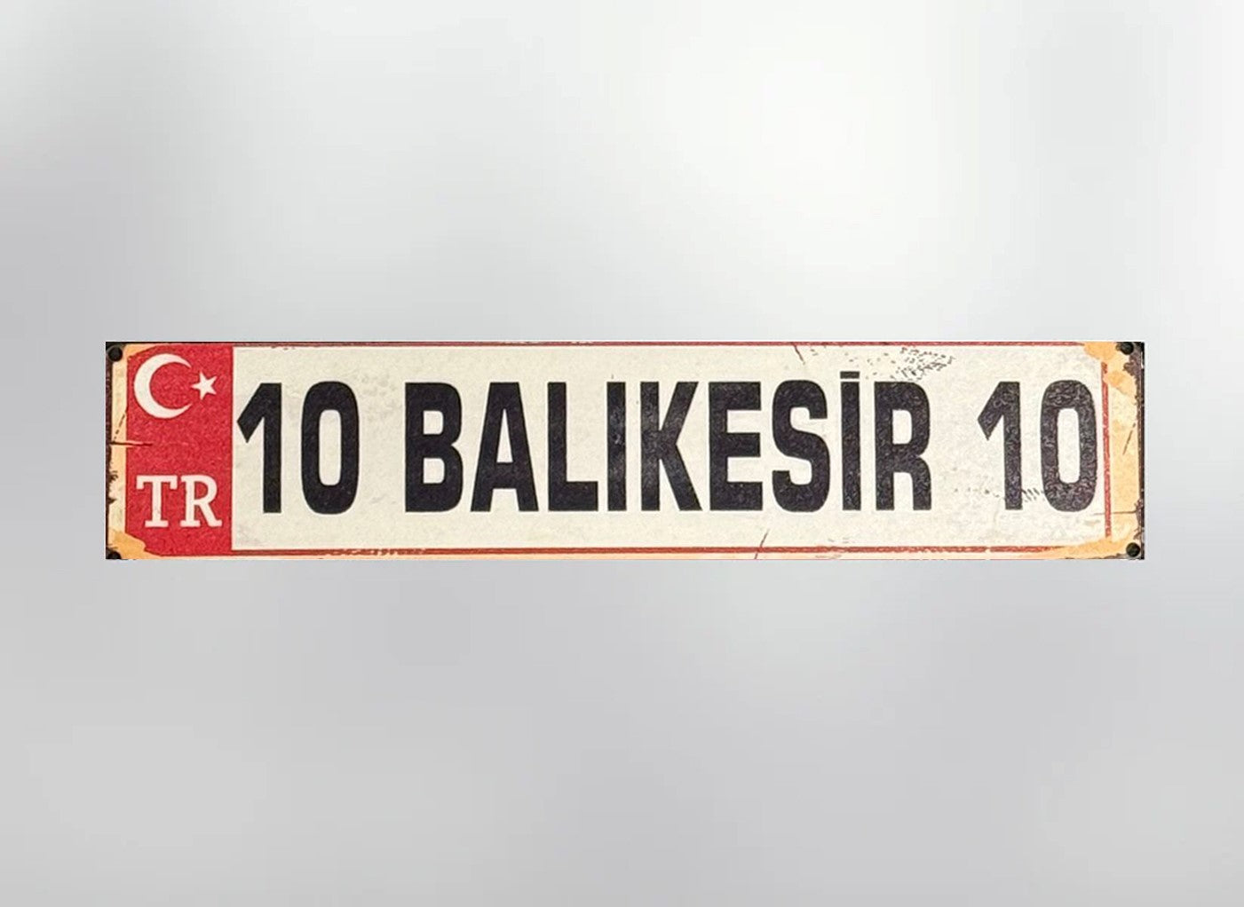 10 Balikesir Plaka / Kennzeichen
