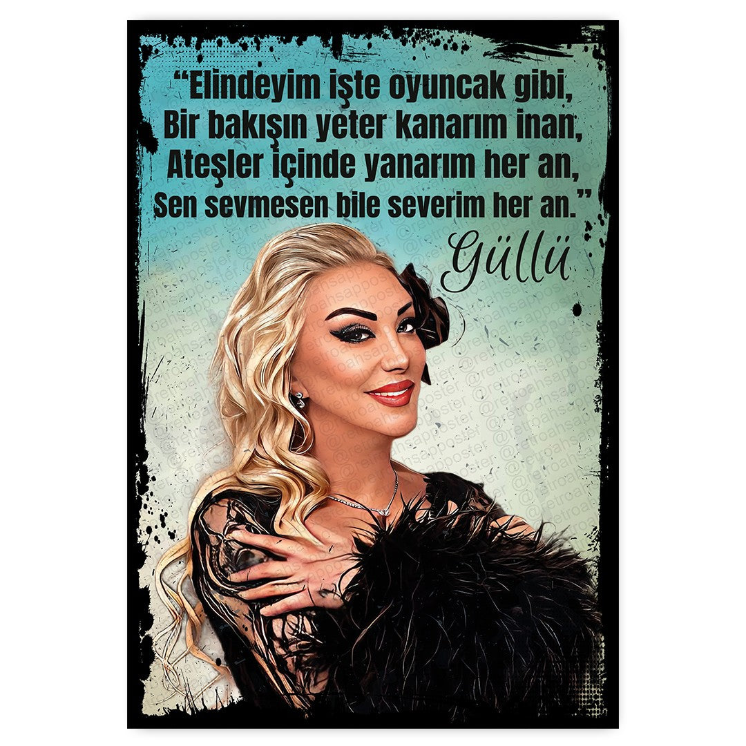 Güllü Ahsap Poster