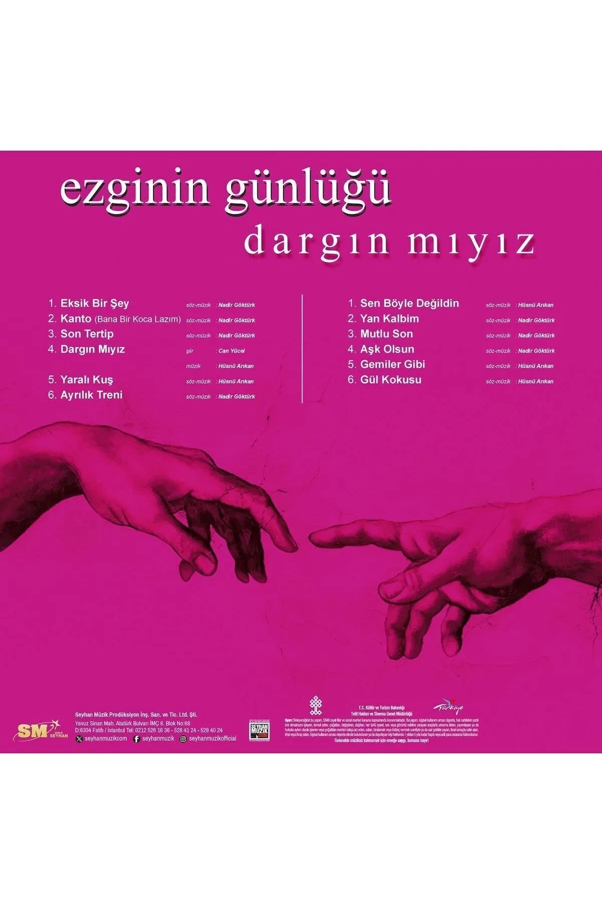 Ezginin Günlüğü - Dargın mıyız (Plak) LP