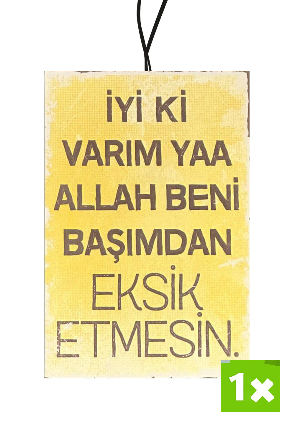 Iyi ki Varim - kokulu ağaç / oda spreyi