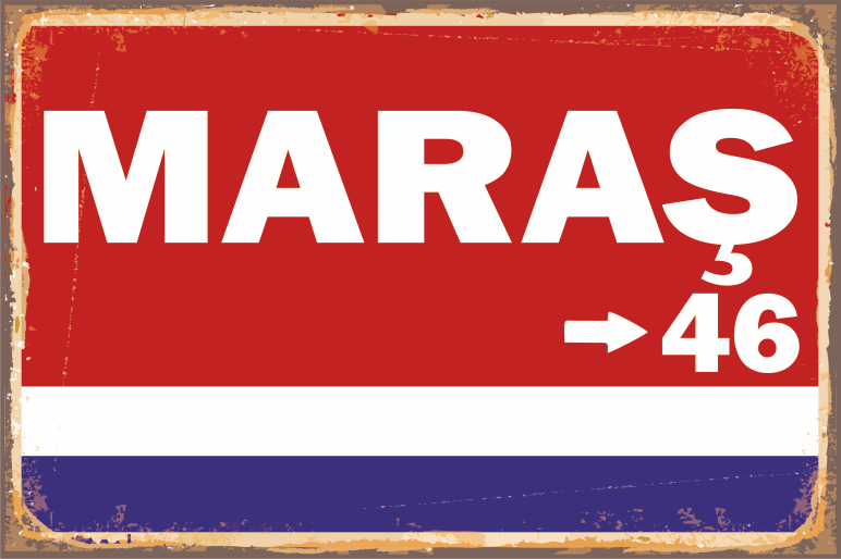 46 Maras Şehir Tabela