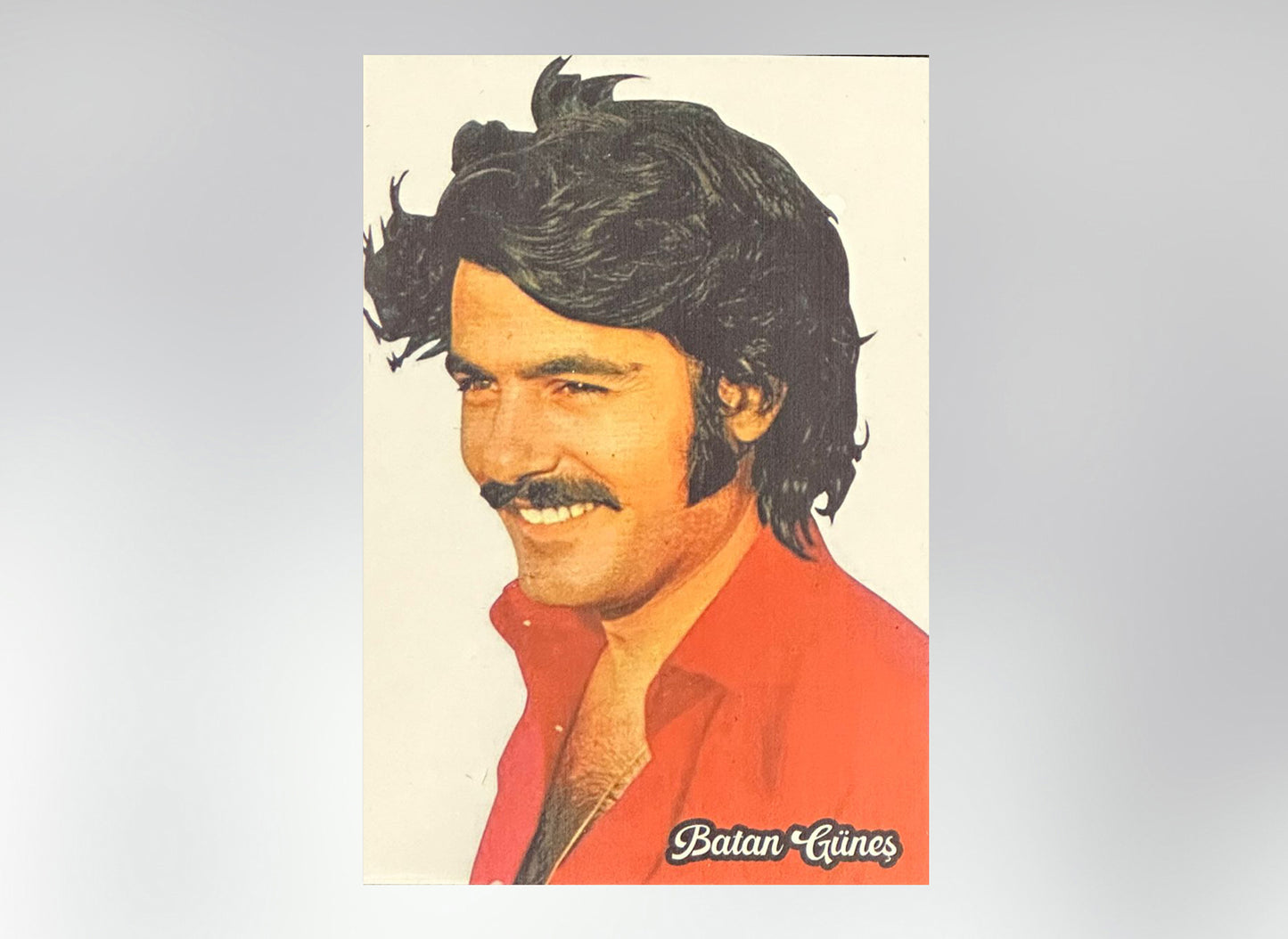 Ferdi Tayfur 5 Retro Ahsap Posteri