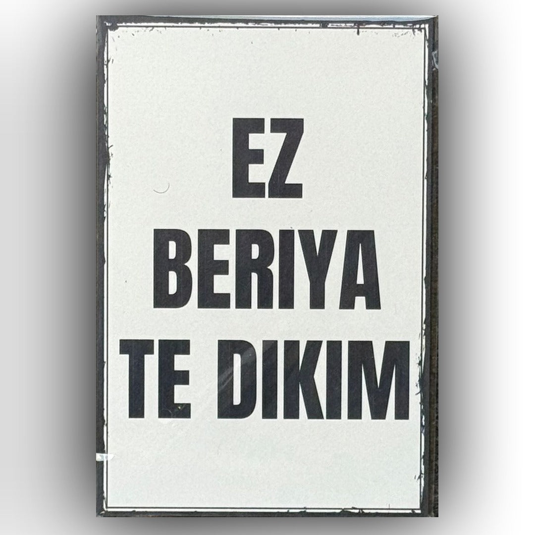 Ez Beriya Ahsap Poster