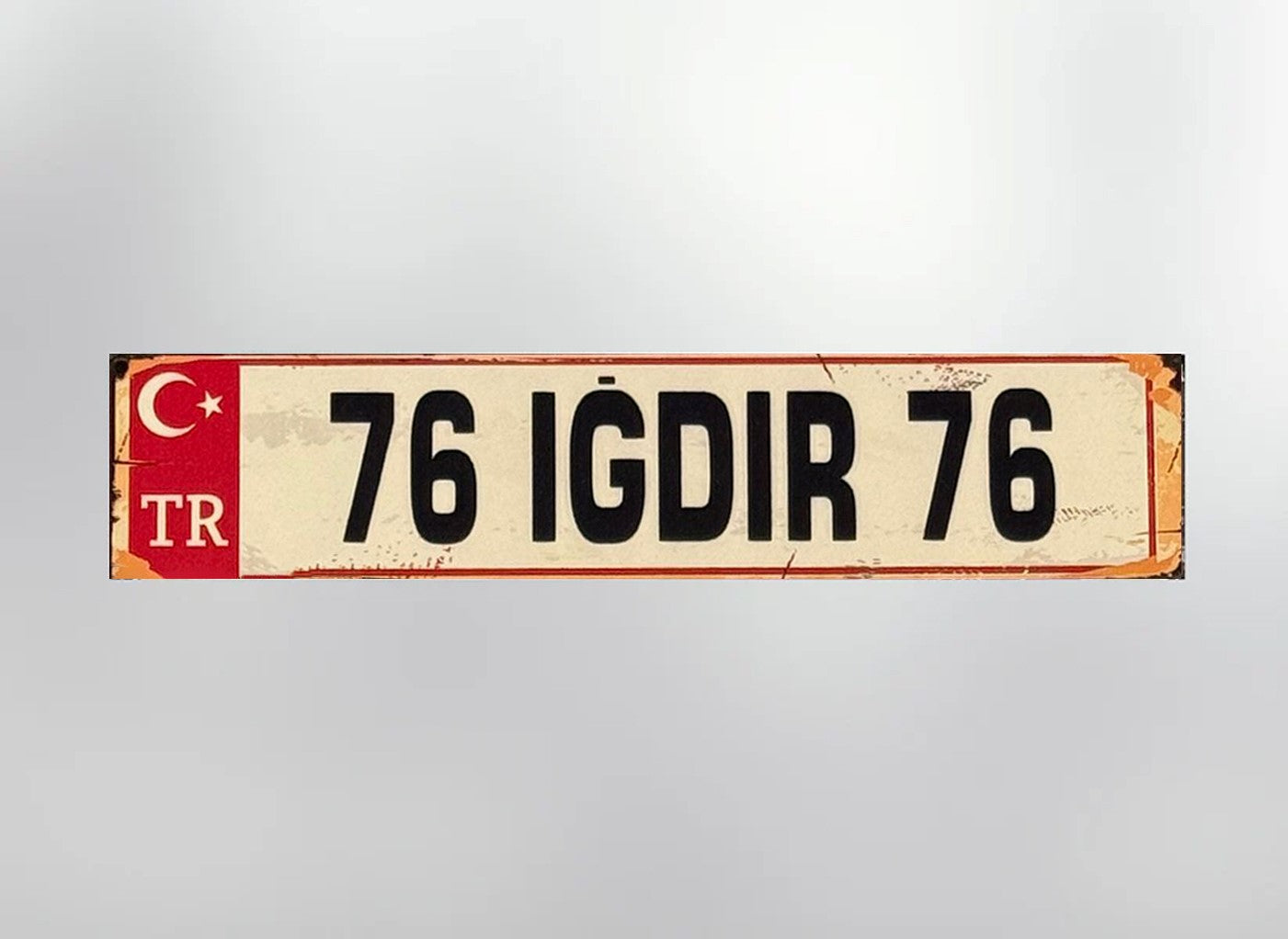 76 Igdir Plaka / Kennzeichen