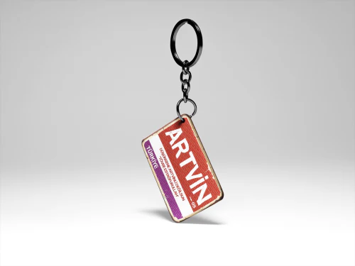 08 Artvin Anahtarlık