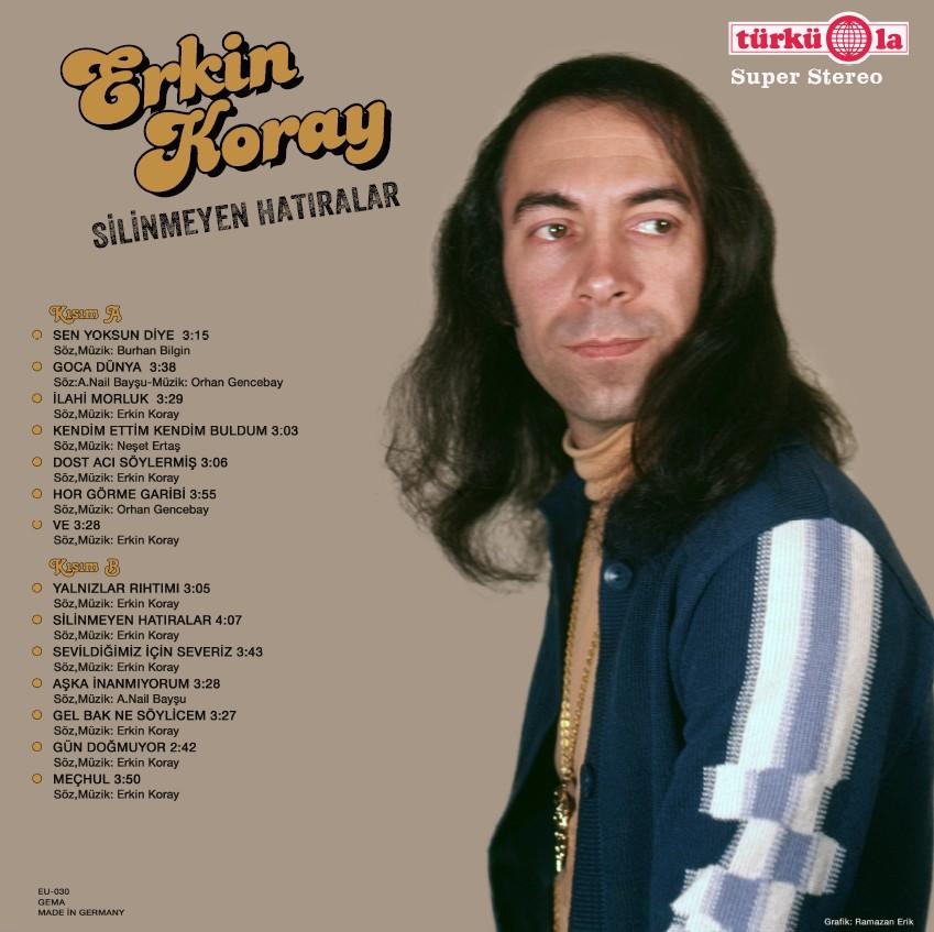 Erkin Koray - Silinmeyen Hatıralar (Plak) LP