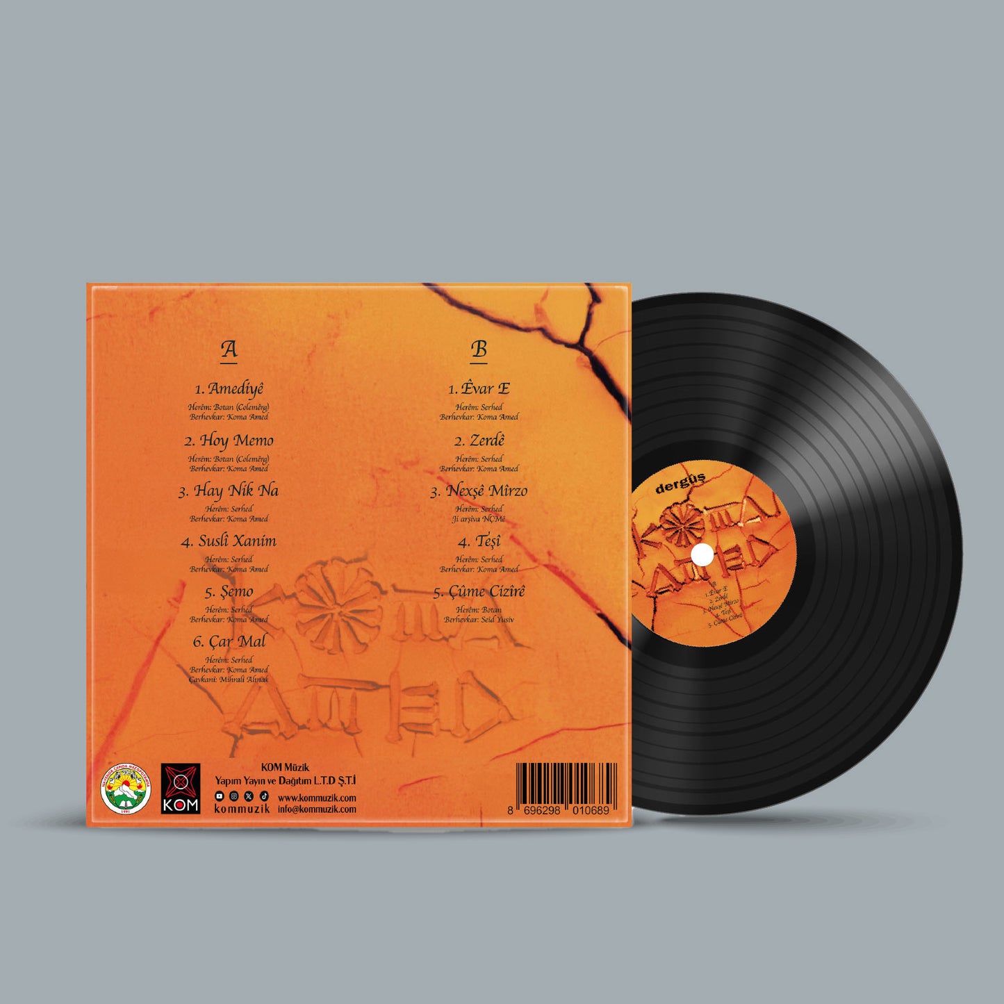 Koma Amed - Dergûş (Plak) LP