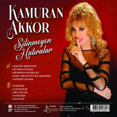 Kamuran Akkor - Silinmeyen Hatiralar (Plak) LP