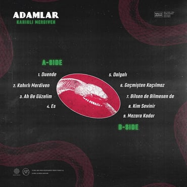 Adamlar - Kahırlı Merdiven (Plak) LP