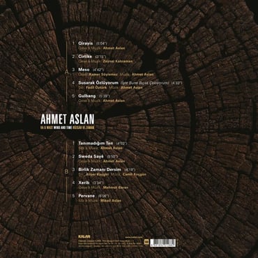 Ahmet Aslan - Rüzgar ve Zaman (Plak) LP
