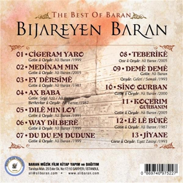 Ali Baran - Bijareyen Baran - Baran'ın En İyisi (CD)
