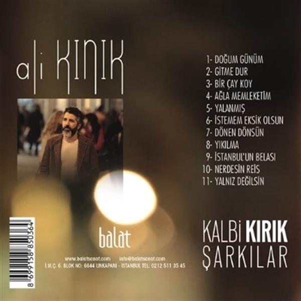 Ali Kınık - Kalbi Kırık Şarkılar (CD)