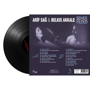 Arif Sağ / Belkıs Akkale - Seher Yıldızı (Plak) Schallplatte