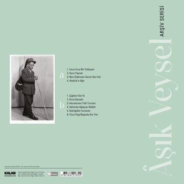 Aşık Veysel - Arşiv Serisi (Siyah Plak) LP