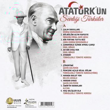 Atatürk'ün Sevdiği Türküler (Plak) plak