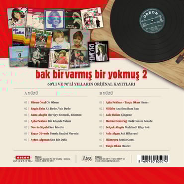 Bak Bir Varmış Bir Yokmuş Vol:2 (Plak) LP