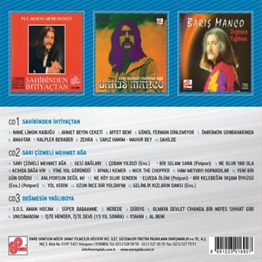 Barış Manço- Arşiv Serisi 3 ( 3 CD )