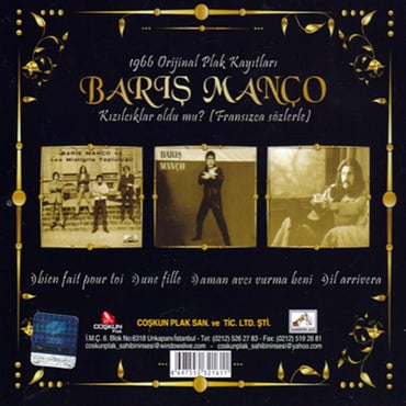 Barış Manço - Kızılcıklar Oldu Mu ? (CD)