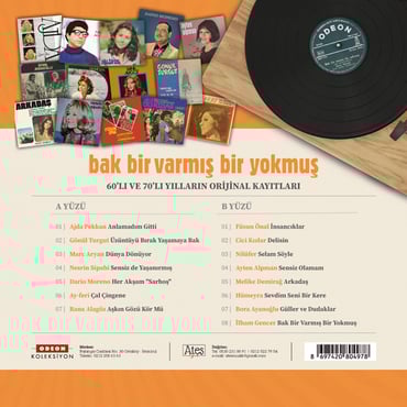 Bir Varmış Bir Yokmuş Cilt 1 (Plak) vinil plak