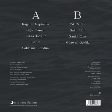 Birsen Tezer - Kağıttan Kaptanlar ( Plak ) LP
