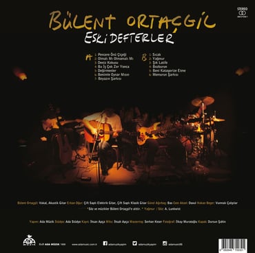 Bülent Ortaçgil - Eski Defterler (PLAK)