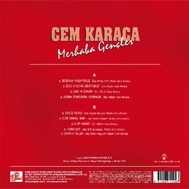 Cem Karaca - Merhaba Gençler (Plak) LP