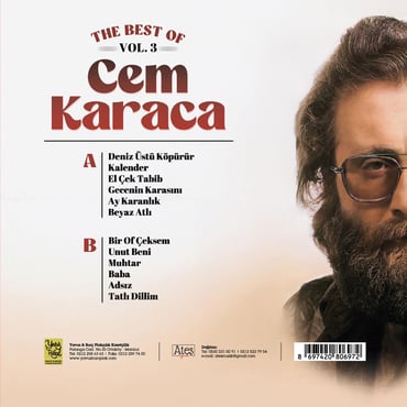 Cem Karaca - The Best Of Vol.3 (Plak) LP