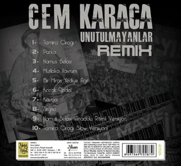 Cem Karaca - Unutulmayanlar / Remix (CD)
