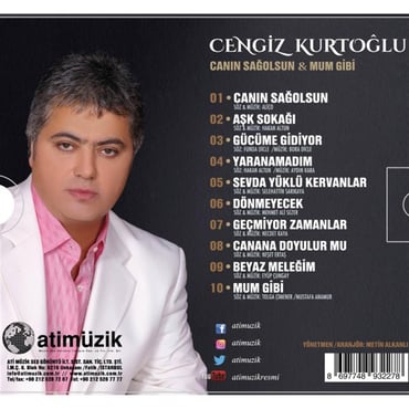 Cengiz Kurtoğlu - Canın Sağolsun (CD)