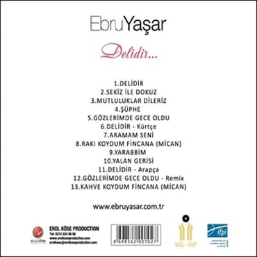 Ebru Yaşar - Delidir (CD)