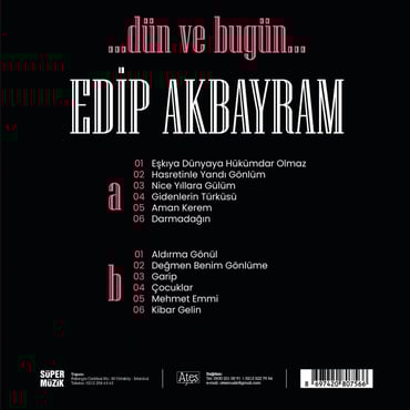 Edip Akbayram - Dün ve Bugün (Plak)