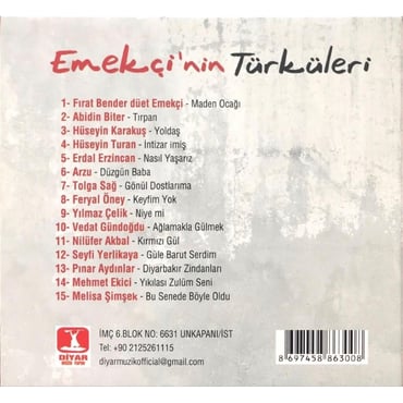 Emekçi'nin Türküleri (CD)