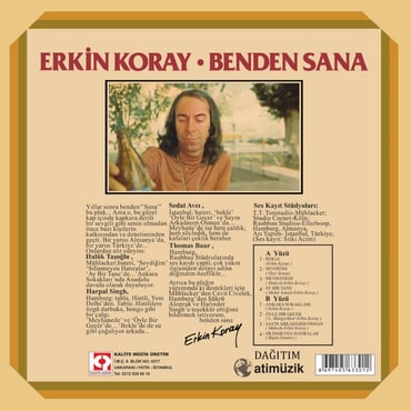 Erkin Koray - Benden Sana (Plak) LP