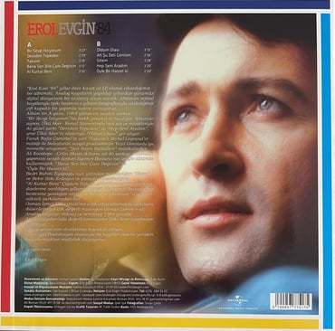 Erol Evgin - Erol Evgin ' 84 (Plak) Schallplatte