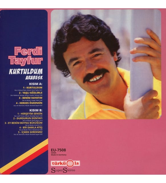 Ferdi Tayfur - Kurtuldum (Plak) LP TÜRKÜOLA