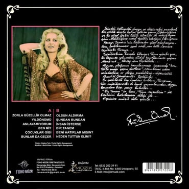 Füsun Önal - Birtanem, Beni Hatırlar Mısın? (Plak) LP
