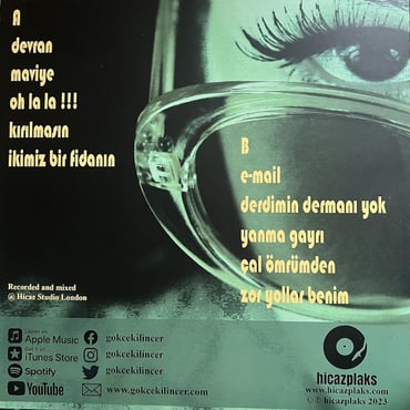 Gökçe Kılınçer - Zor Yılllar Benim (Plak) LP