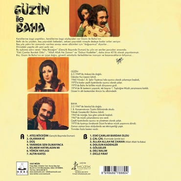 Güzin İle Baha - Ateş Böceğim (Plak) ( Schallplatte )