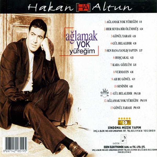 Hakan Altun - Ağlamak Yok Yüreğim (CD)