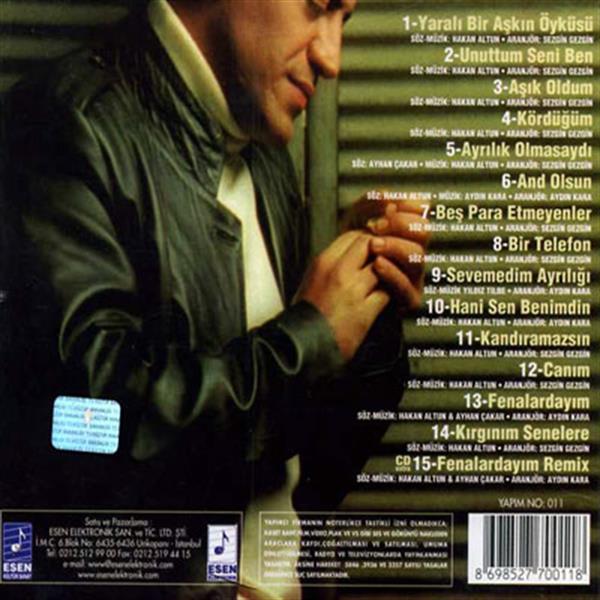 Hakan Altun - Yaralı Bir Aşkın Öyküsü (CD)