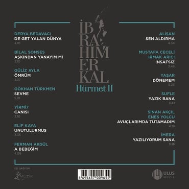 İbrahim Erkal - Hürmet Vol:2 (CD)