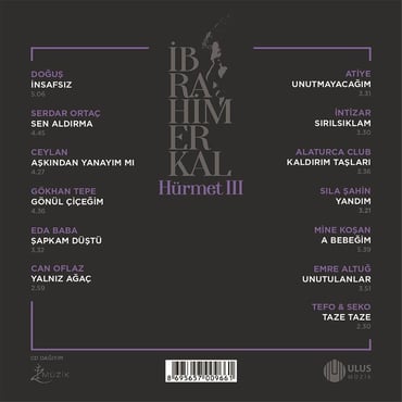 İbrahim Erkal - Hürmet Vol:3 (CD)