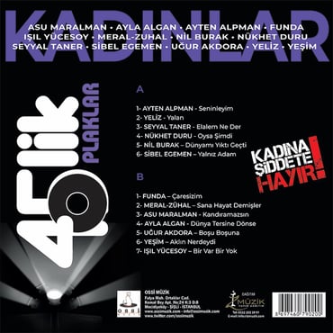 Kadınlar - 45'lik Plaklar (Plak) ( Schallplatte )