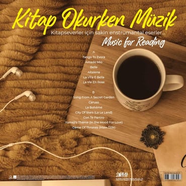 Kitap Okurken Müzik (Özel Baskı Transparan Yeşil Plak) LP