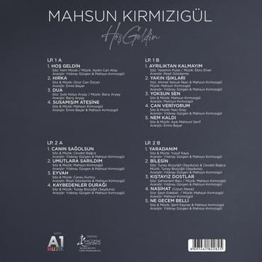 Mahsun Kırmızıgül - Hoş Geldin (2 Plak) (2 kayıt)