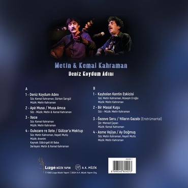 Metin Kemal Kahraman - Deniz Koydum Adını (Plak) LP