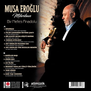 Musa Eroğlu - Mihriban / Bir Nefes Anadolu (Plak) LP