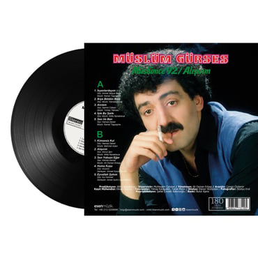 Müslüm Gürses - Müslüm'ce 92 / Alışırım (Plak) LP