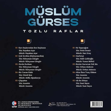 Müslüm Gürses - Tozlu Raflar (Plak) LP