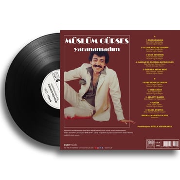 Müslüm Gürses - Yaranamadım (Plak) ( Schallplatte )